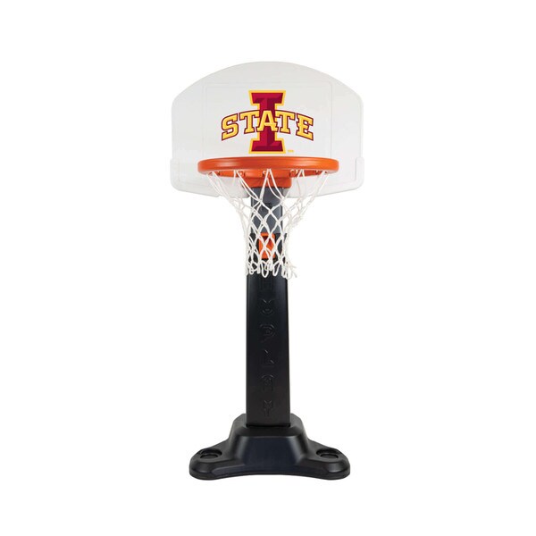 Huplay I-State Rookie Adjustable Post Basketball Hoop Set